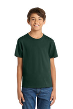 Port & Coƒ?› Youth Core Cotton Tee. PC54Y