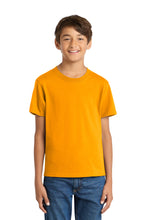 Port & Coƒ?› Youth Core Cotton Tee. PC54Y