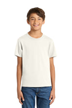 Port & Coƒ?› Youth Core Cotton Tee. PC54Y