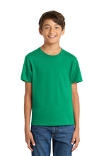 Port & Coƒ?› Youth Core Cotton Tee. PC54Y