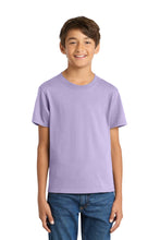Port & Coƒ?› Youth Core Cotton Tee. PC54Y