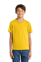 Port & Coƒ?› Youth Core Cotton Tee. PC54Y