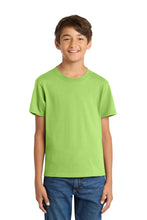Port & Coƒ?› Youth Core Cotton Tee. PC54Y
