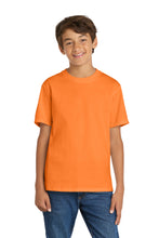 Port & Coƒ?› Youth Core Cotton Tee. PC54Y