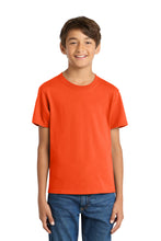 Port & Coƒ?› Youth Core Cotton Tee. PC54Y
