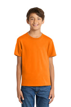 Port & Coƒ?› Youth Core Cotton Tee. PC54Y