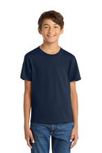 Port & Coƒ?› Youth Core Cotton Tee. PC54Y