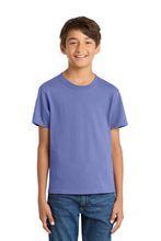 Port & Coƒ?› Youth Core Cotton Tee. PC54Y