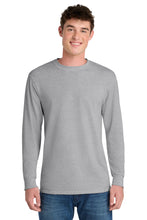 Port & Coƒ?› Long Sleeve Core Blend Tee. PC55LS