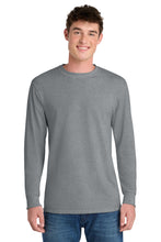 Port & Coƒ?› Long Sleeve Core Blend Tee. PC55LS