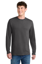 Port & Coƒ?› Long Sleeve Core Blend Tee. PC55LS
