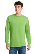 Port & Coƒ?› Long Sleeve Core Blend Tee. PC55LS