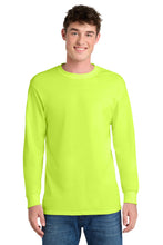 Port & Coƒ?› Long Sleeve Core Blend Tee. PC55LS