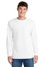 Port & Coƒ?› Long Sleeve Core Blend Tee. PC55LS