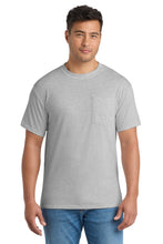 Port & Coƒ?› Tall Core Blend Pocket Tee. PC55PT