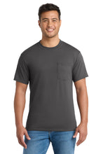 Port & Coƒ?› Tall Core Blend Pocket Tee. PC55PT