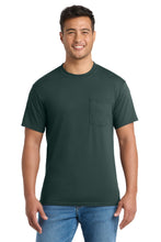 Port & Coƒ?› Tall Core Blend Pocket Tee. PC55PT