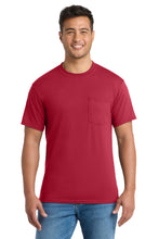 Port & Coƒ?› Tall Core Blend Pocket Tee. PC55PT
