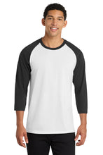 Port & Coƒ?› Core Blend 3/4-Sleeve Raglan Tee. PC55RS