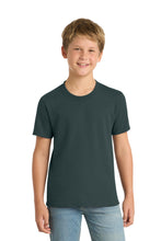 Port & Coƒ?› Youth Core Blend Tee.  PC55Y