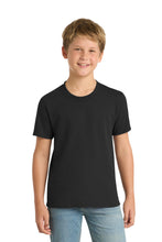 Port & Coƒ?› Youth Core Blend Tee.  PC55Y