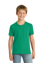 Port & Coƒ?› Youth Core Blend Tee.  PC55Y