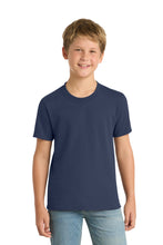 Port & Coƒ?› Youth Core Blend Tee.  PC55Y