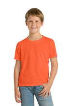 Port & Coƒ?› Youth Core Blend Tee.  PC55Y