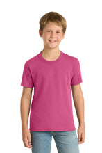 Port & Coƒ?› Youth Core Blend Tee.  PC55Y