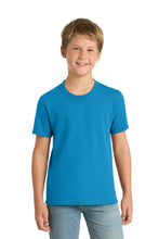 Port & Coƒ?› Youth Core Blend Tee.  PC55Y