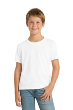 Port & Coƒ?› Youth Core Blend Tee.  PC55Y