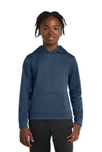 Port & Coƒ?› Youth Performance Fleece Pullover Hooded Sweatshirt. PC590YH