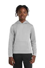 Port & Coƒ?› Youth Performance Fleece Pullover Hooded Sweatshirt. PC590YH