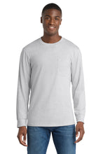 Port & Coƒ?› Tall Long Sleeve Essential Pocket Tee. PC61LSPT