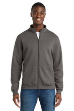 Port & Coƒ?› Core Fleece Cadet Full-Zip Sweatshirt PC78FZ