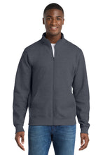 Port & Coƒ?› Core Fleece Cadet Full-Zip Sweatshirt PC78FZ