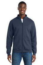 Port & Coƒ?› Core Fleece Cadet Full-Zip Sweatshirt PC78FZ