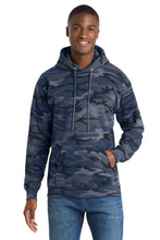 Port & Coƒ?› Core Fleece Camo Pullover Hooded Sweatshirt. PC78HC