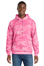 Port & Coƒ?› Core Fleece Camo Pullover Hooded Sweatshirt. PC78HC