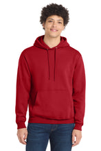 Port & Coƒ?› Tall Core Fleece Pullover Hooded Sweatshirt PC78HT