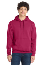 Port & Coƒ?› Core Fleece Pullover Hooded Sweatshirt. PC78H