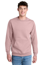 Port & Coâ„¢ Core Fleece Crewneck Pocket Sweatshirt PC78PKT