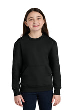 Port & Coƒ?› Youth Core Fleece Crewneck Pocket Sweatshirt PC78YPKT