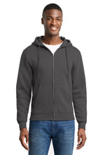 Port & Coƒ?› Core Fleece Full-Zip Hooded Sweatshirt. PC78ZH
