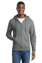 Port & Coƒ?› Core Fleece Full-Zip Hooded Sweatshirt. PC78ZH