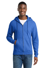 Port & Coƒ?› Core Fleece Full-Zip Hooded Sweatshirt. PC78ZH