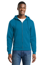 Port & Coƒ?› Core Fleece Full-Zip Hooded Sweatshirt. PC78ZH