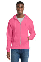 Port & Coƒ?› Core Fleece Full-Zip Hooded Sweatshirt. PC78ZH