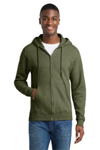 Port & Coƒ?› Core Fleece Full-Zip Hooded Sweatshirt. PC78ZH