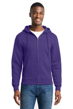 Port & Coƒ?› Core Fleece Full-Zip Hooded Sweatshirt. PC78ZH